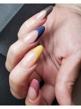 サクラズネイル 警固店(Sakura's nail)/『カラフルバーチャルフレンチ』