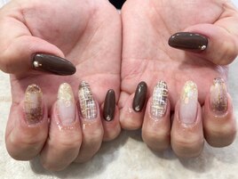 ツイードネイル