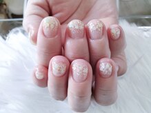 ビュービー ネイル(Beaubie Nail)/キラキラグラデーション