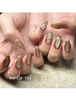 モレリア(morelia)/上品マグネットネイル