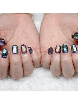 ソワ(sowa)/オーロラネイル