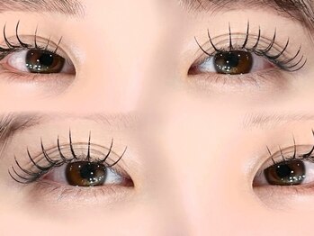 アイラッシュリゾート カハラ 新宿店(Kahala)の写真/【初回☆カシミヤフラットラッシュ¥5980～♪】来店時に毛質の違いを丁寧にご案内!カール/長さ/太さも豊富!