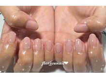 フロージュ ネイル(florjyu nail)/ヌーディピンクnail
