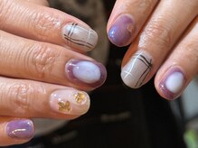 サトリネイルルーム 西宮北口(satori nail room)/ぶどう＊°