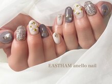 イーストハムアネーロネイル(EAST HAM anello nail)/持ち込みデザイン　￥8500