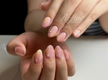 リファイン(Refine)/桃ネイル