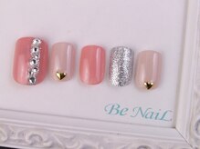 ビーネイル(Be NaiL)/ピンクのガーリーフット