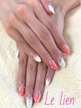 ネイルサロン ル リアン(Nailsalon Le lien)/¥10500(オーダーデザイン)