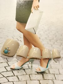 【フット】グレージュ