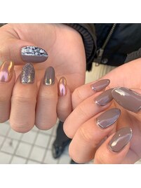 大人っぽネイル☆