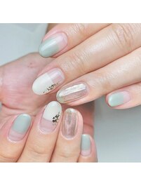 ニュアンスネイル￥11025(税込)