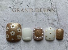 グランドデザイン 大垣店(GRAND DESIGN)/フラワーホロネイル