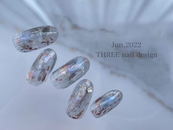 スリー(THREE)/June.2022/nail design