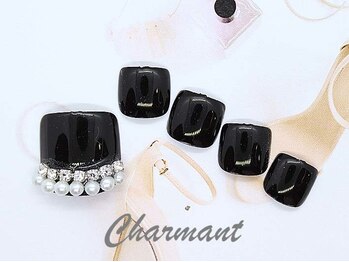 シャルマン(Charmant)/【FOOT】★ブラック&パール