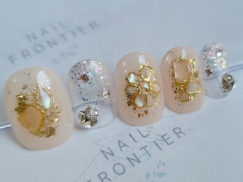 ネイルフロンティア 吉祥寺(NAIL FRONTIER)/秋色ステンドグラス11980円