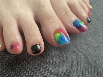 サロン マリス(salon Mariss)/カラフル夏ネイル！ ¥8000