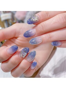 クイーンズビューティーサロン 新宿本店(Queen's beauty salon)/チップ長さ出し 定額コース