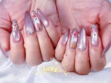 ラッキー(Lucky)/春ネイル
