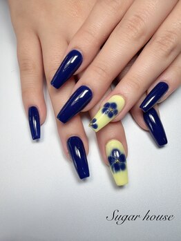 海外フラワーネイル