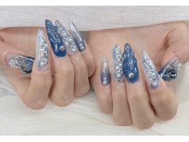 ジェル長さだし／フリーデザイン