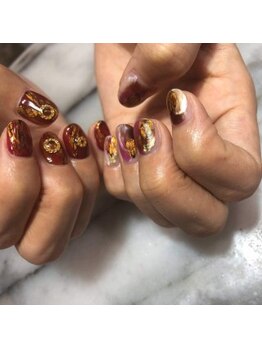 アオ 渋谷(ao.)/wine red brown