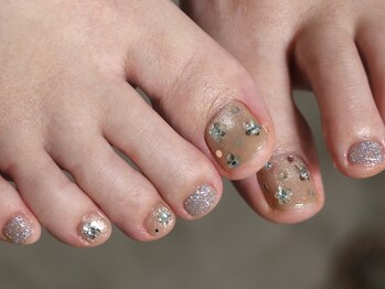 フット マグネット フラワー