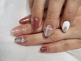 チェックネイル