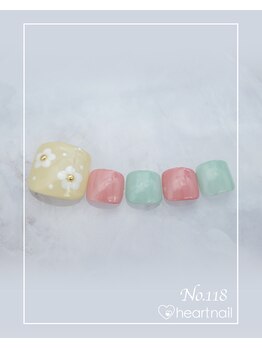 はあとねいる 北山店/フットネイル:No.118