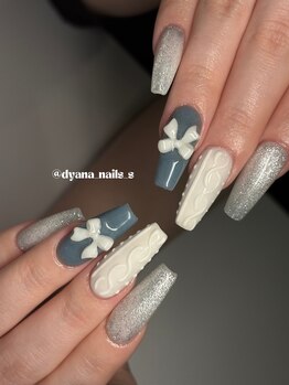 エクアネイルズ(Akuwa nails)/スカルプ◆150分アートやり放題