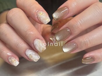 ソルネイル 岐阜 大垣(solnail)/free design simple