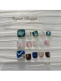8月定額デザイン
