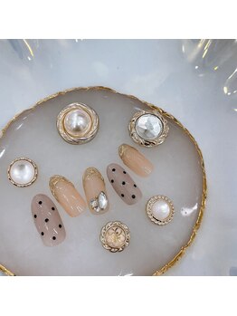 ネイルサロン アール(R)/90分つけ放題8000yen