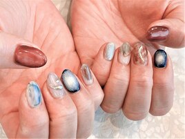 上品ニュアンスネイル