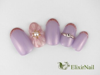エリクサーネイル 五反田(Elixir Nail)/定額b カジュアル/クーポン使用