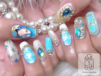 ネイルズガッシュ 溝の口店(NAILs GUSH)/痛ネイル/推しネイル/キャラ