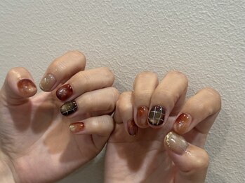 プラス サード(Plus 3rd)/ニュアンスネイル by marina.a