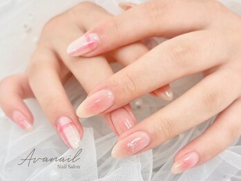 アバネイル 藤が丘(AVA NAIL)の写真/長さ出しでスラリとキレイな指先♪折れやすくて爪が伸ばせない方やチビ爪さん、自爪に自信がない方にも◎