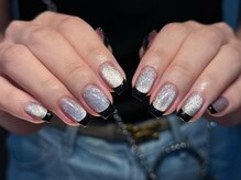 シェリーラメール 渋谷(cherielamer)/マグネットフレンチネイル