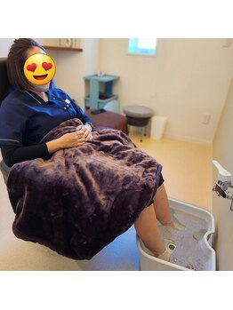 コハク(kohaku)/足湯でほっと一息