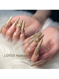 ロングスカルプネイル¥13000～