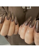 タグネイル(tag nail.)/ロングワンカラーネイル