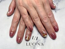 ネイルスタジオ ルキナ(LUCINA)/H-751大人可愛い和装ネイル