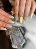 【HAND】チップ長さだし10本　※ジェルはついておりません。メニュー予約必要
