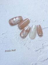 プリモネイル(PrimoNail)/手描きフラワー