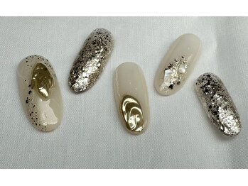 #234 &nbsp;【ニュアンス×ラメ】