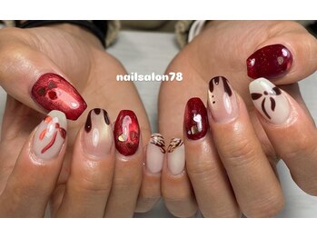 ナナハチ(78)/バレンタインネイル