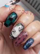 にゃーこネイル/痛ネイル☆持ち込みデザイン