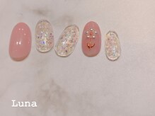 ネイルアンドまつ毛エクステ ルーナ イオン相模原店/定額7500　デザインネイル