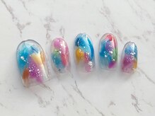 リ ボディ 札幌駅前店(Re Body)/トロピカルネイル　8800円