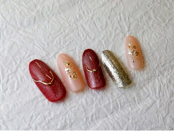 フォルチェ ゆめタウン東広島店(Folche)/和装ネイル 成人式サンプル